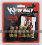 kuva tuotteesta on linkki tuotesivulle: Werewolf: The Apocalypse 5th Edition -Dice and Form Card Set