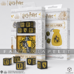 Harry Potter Dice Set: Hufflepuff Dice & Pouch (Yellow)