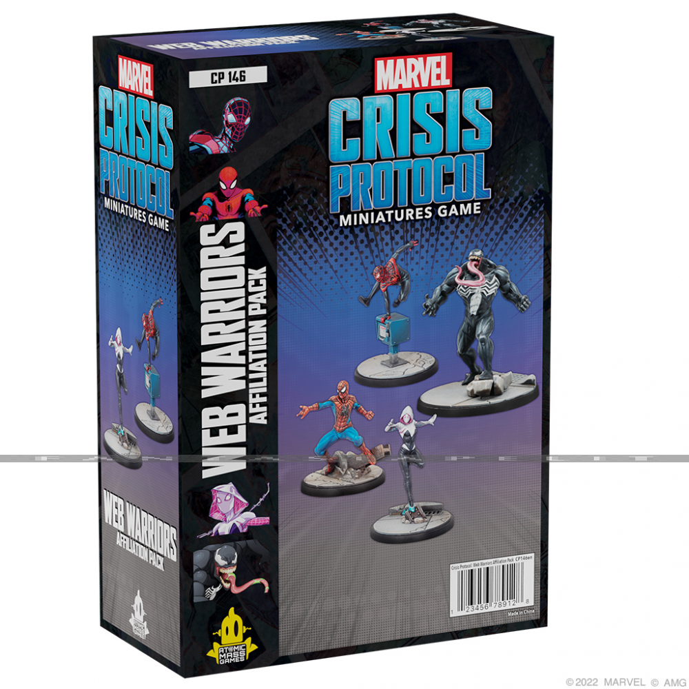 Marvel: Crisis Protocol -Web Warriors Affiliation Pack