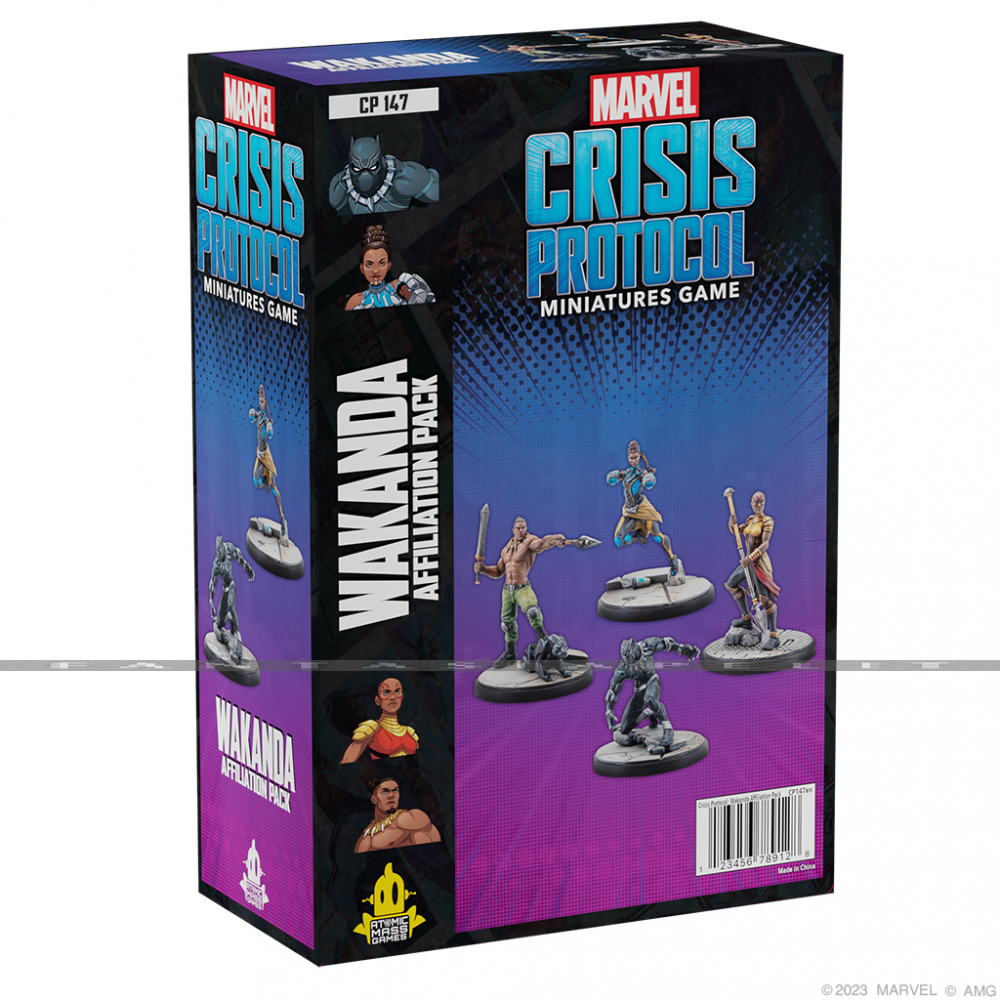 Marvel: Crisis Protocol -Wakanda Affiliation Pack
