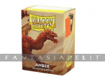 Dragon Shield: Matte Sleeves Amber (100)