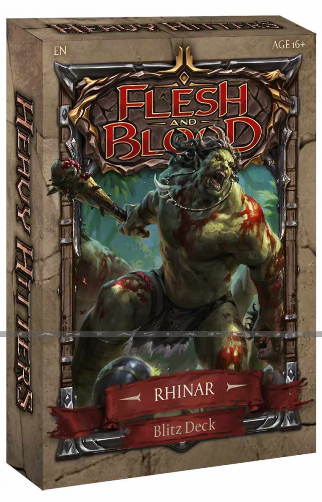 Flesh and Blood: Heavy Hitters Blitz Deck -Rhinar