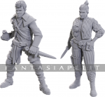 Deep Cuts Unpainted Miniatures: Cutpurses Male & Female (2)