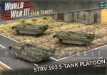 WWIII: Strv 103 S-tank Platoon (Plastic)
