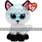 Atlas - Aqua Chevron Fox Plush (15.5cm)