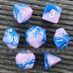 Bescon Gemini Dice Set: Myosotis (7 noppaa)