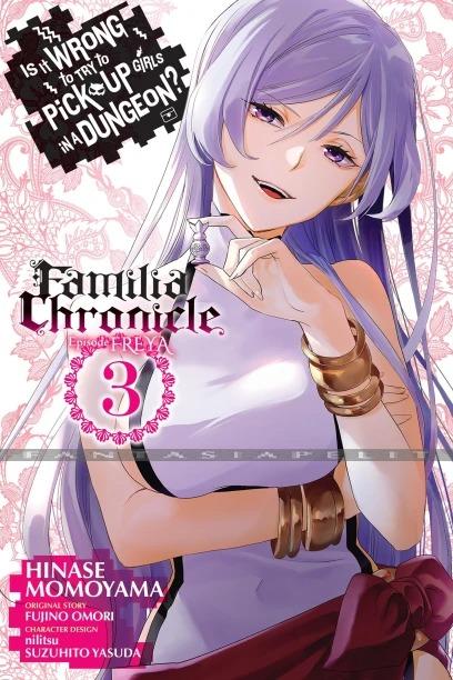 Is it Wrong to Try to Pick up Girls in a Dungeon? Dungeon Familia Chronicle Freya 3
