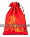 kuva on linkki tuotesivulle: Fine Arts Leather Dice Bag: Royal Dragon