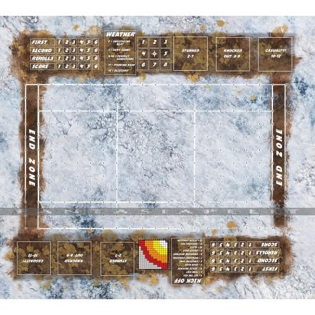 Blood Bowl Playmat 32''x28'' - Ice - 7S