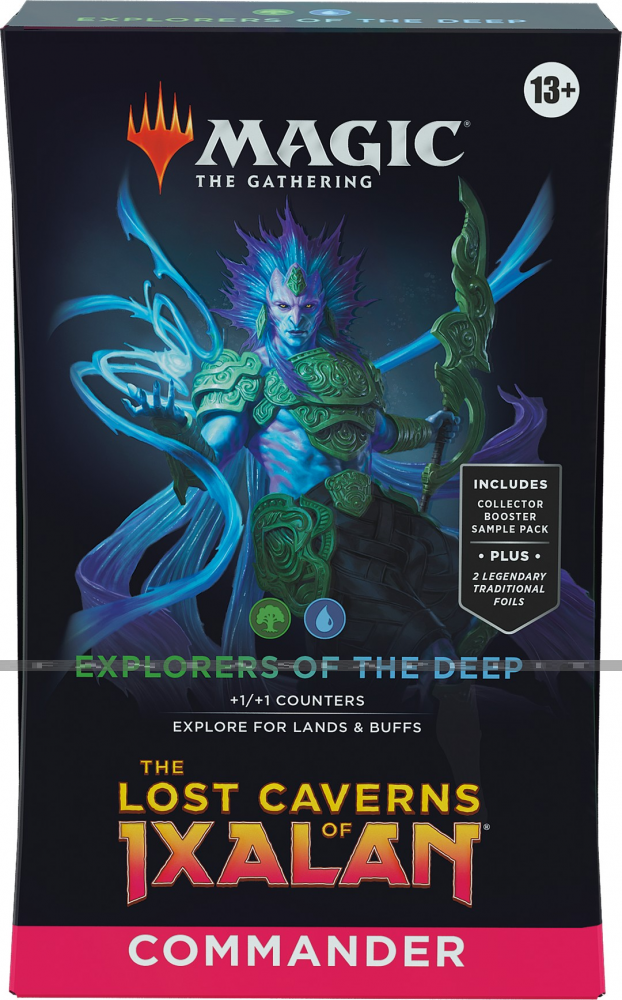 Magic the Gathering: Lost Caverns of Ixalan Commander Deck -Explorers Of The Deep