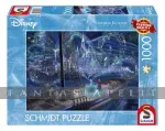 kuva on linkki tuotesivulle: Disney Puzzle: Thomas Kinkade -Frozen, Love and Magic (1000 Pieces)