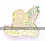 kuva on linkki tuotesivulle: Alternative Alignments Enamel Pin: Chaotic Anxious
