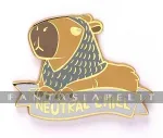 kuva on linkki tuotesivulle: Alternative Alignments Enamel Pin: Neutral Chill