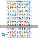 kuva on linkki tuotesivulle: Pokemon Poster: Johto (91.5 x 61cm)