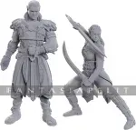 kuva on linkki tuotesivulle: D&D Nolzur's Marvelous Unpainted Miniatures: Baldur's Gate 3 -Jaheira & Halsin (2)