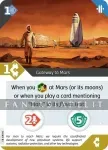 kuva on linkki tuotesivulle: SETI: Gateway to Mars Promo Card
