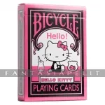 kuva on linkki tuotesivulle: Bicycle Hello Kitty Black and Pink Playing Cards