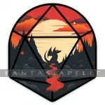 kuva on linkki tuotesivulle: Young Dragon D20 Sticker