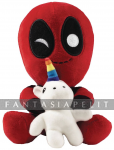 Deadpool with Unicorn Plush
