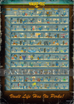 kuva tuotteesta on linkki tuotesivulle: Fallout 4: Perk Poster Puzzle (1000 pieces)