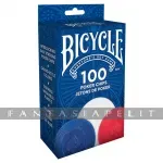 kuva on linkki tuotesivulle: Bicycle 2 Gram Plastic Poker Chips (100)
