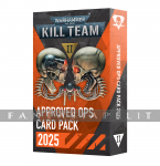 kuva on linkki tuotesivulle: Kill Team 3rd ed: Approved Ops Card Pack 2025