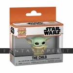 kuva on linkki tuotesivulle: Pocket Pop Star Wars The Mandalorean: Child Vinyl Keychain