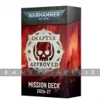kuva on linkki tuotesivulle: Chapter Approved: Mission Deck 11th ed. 2026 - 27