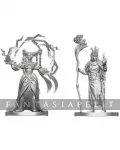 kuva on linkki tuotesivulle: D&D Nolzur's Marvelous Unpainted Miniatures: Human Druid & Elf Sorcerer