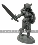 kuva on linkki tuotesivulle: Dungeon Dwellers Bones: Jana Frostwind, Human Barbarian