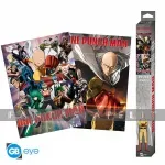 kuva on linkki tuotesivulle: One Punch Man Set 2 Chibi Posters: Saitama & Genos (52x38 cm)