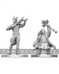 kuva on linkki tuotesivulle: D&D Nolzur's Marvelous Unpainted Miniatures: Tiefling Bard & Dwarf Cleric