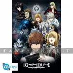 kuva on linkki tuotesivulle: Death Note Maxi Poster: Protagonists (91.5 x 61cm)