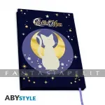 kuva on linkki tuotesivulle: Sailor Moon Premium Notebook: Luna & Artemis