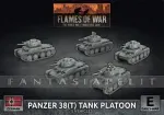 kuva on linkki tuotesivulle: German Panzer 38(t) Platoon (Plastic)