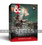 kuva on linkki tuotesivulle: D&D Reference Cards Spells: Levels 0–1