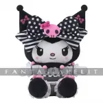 kuva on linkki tuotesivulle: Sanrio Pink Black Party Series Plush Figure Kuromi M (17 cm)
