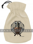 kuva on linkki tuotesivulle: Anne Stokes Dice Pouch: Viking Skull