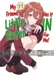 kuva on linkki tuotesivulle: My Friend's Little Sister Has it in for Me! Light Novel 11