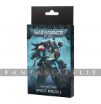 kuva tuotteesta on linkki tuotesivulle: Datasheet Cards: 10th Edition -Space Wolves