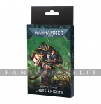 Datasheet cards: 10th Edition -Chaos Knights