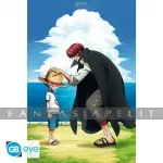 kuva on linkki tuotesivulle: One Piece Maxi Poster: Shanks & Luffy (91.5 x 61cm)