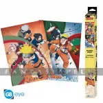 kuva on linkki tuotesivulle: Naruto Shippuden Set 2 Chibi Posters: Team (52x38 cm)