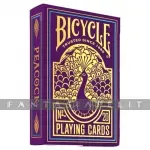 kuva on linkki tuotesivulle: Bicycle Purple Peacock Playing Cards