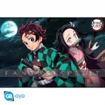 kuva on linkki tuotesivulle: Demon Slayer Poster: Tanjiro & Nezuko (91.5 x 61cm)