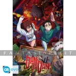kuva on linkki tuotesivulle: DanDaDan Maxi Poster: Key art Momo & Okarun (91.5 x 61cm)