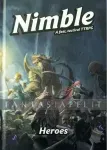 kuva on linkki tuotesivulle: Nimble: A Fast, Tactical TTRPG -Heroes Book (5E)