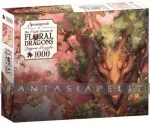 kuva on linkki tuotesivulle: Floral Dragons: Cover Puzzle (1000)