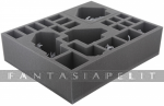 Foam Tray 85 mm (3.35 inch) Full-size with 22 Compartments For All Zombicide Black Plague Monsters