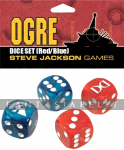 Ogre Dice Set (Red/Blue)